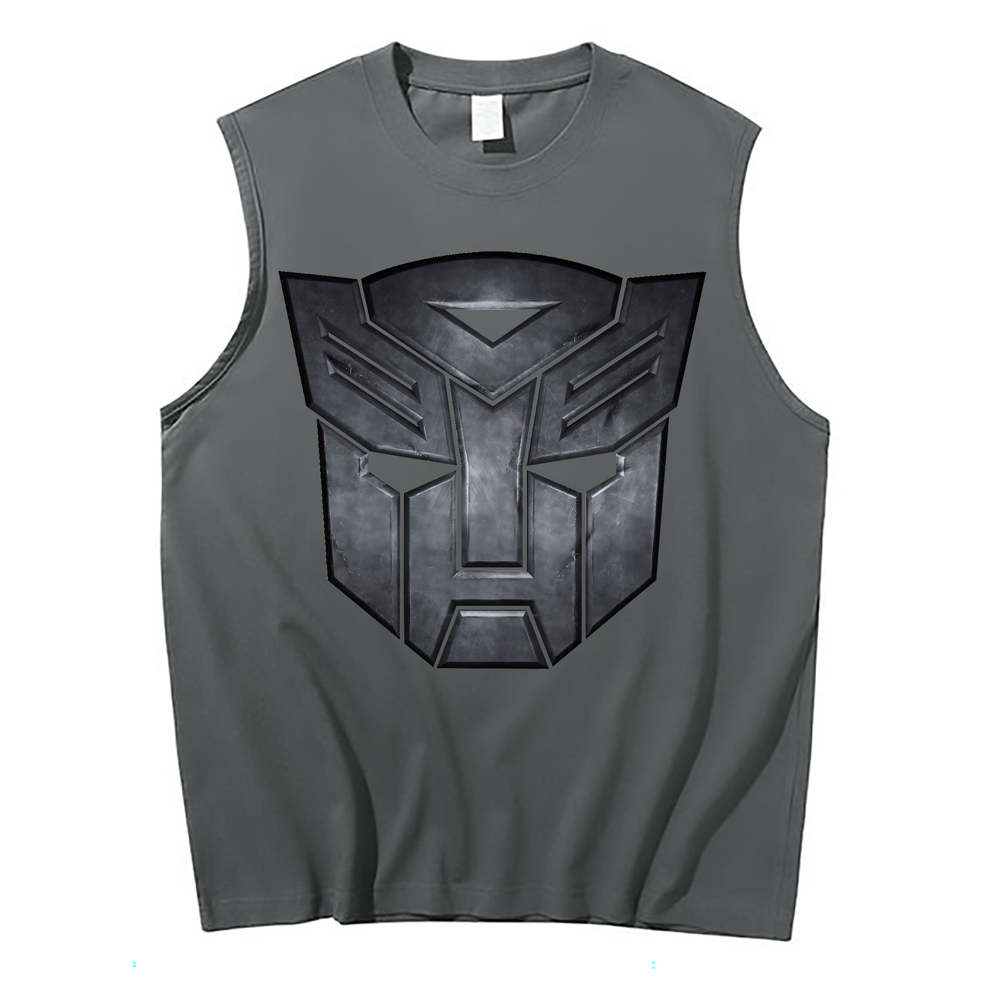 （画像用） Transformers トランスフォーマー コットン100％タンクトップ（フロントプリント）